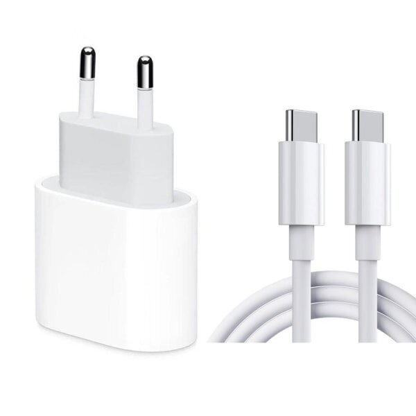 Samsungi kiirlaadija – adapter + kaabel 20W USB-C 2m valge hind ja info | Mobiiltelefonide laadijad | kaup24.ee