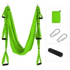 Aerial Air Yoga Hammock Sling Swing 2,5 m koos kinnitusega цена и информация | Товары для йоги | kaup24.ee