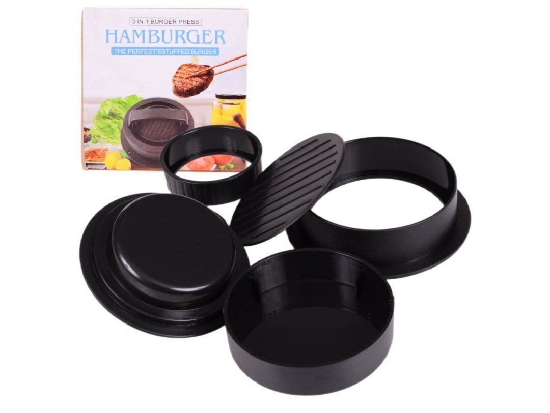 3-in-1 HAMBURGER BURGER BURGER COOKIE MACHINE цена и информация | Mahlapressid | kaup24.ee