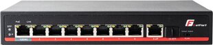 Коммутатор POE GetFort 8+1+SFP Gigabit Ethernet 120 Вт цена и информация | Коммутаторы (Switch) | kaup24.ee