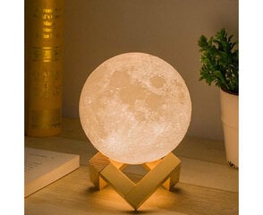 Moon Lamp Moonlight Night Light lastele Kingitus naistele USB-laadimine цена и информация | Настольные лампы | kaup24.ee