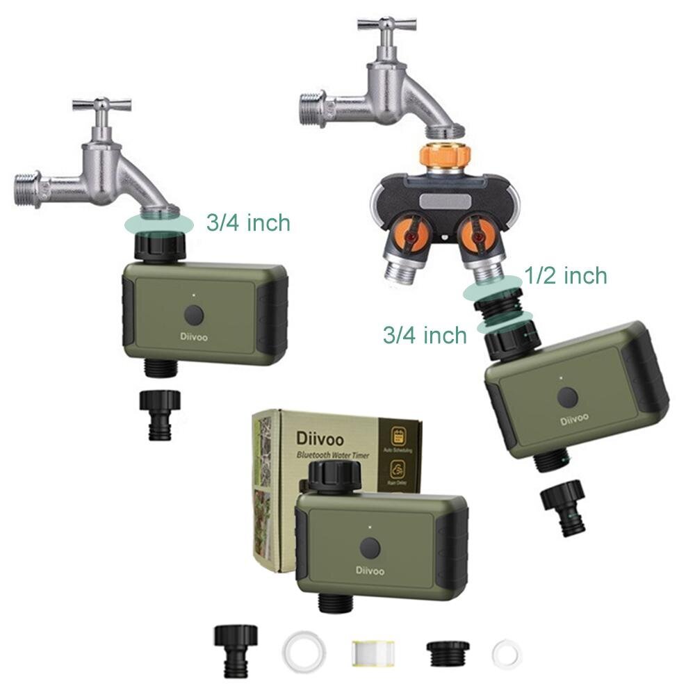 Kastmistaimer Diivoo WT-03-GN hind ja info | Kastekannud, voolikud, niisutus | kaup24.ee