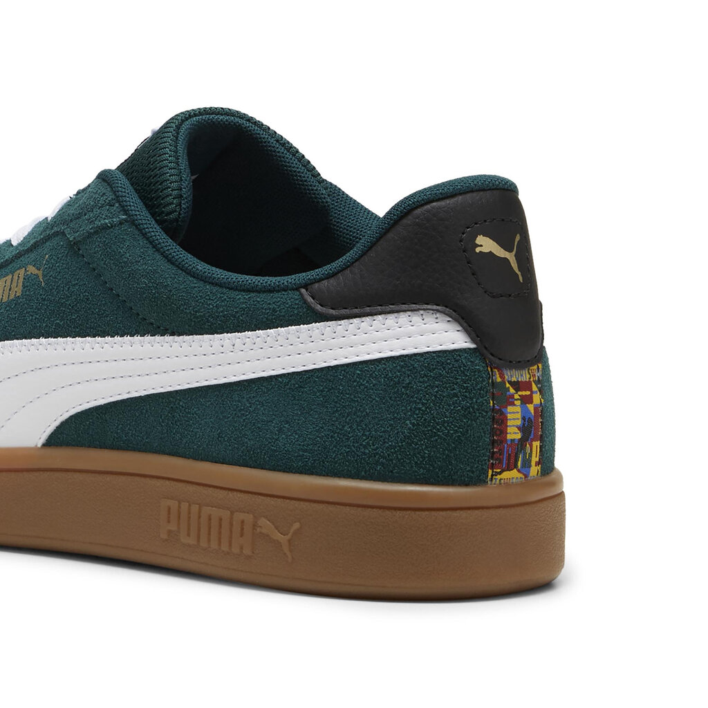 Puma Meeste JalatsidSmash 3.0 Year Of Sport Green 397484 01 397484 01/9.5 цена и информация | Spordi- ja vabaajajalatsid meestele | kaup24.ee