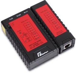 Сетевой тестер LAN GetFort POE RJ-45 RJ-11 цена и информация | Механические инструменты | kaup24.ee