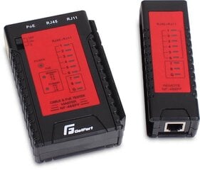 Сетевой тестер LAN GetFort POE RJ-45 RJ-11 цена и информация | Механические инструменты | kaup24.ee