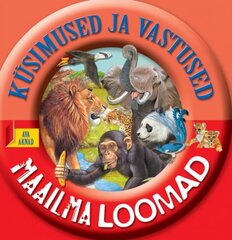 Küsimused ja vastused: Maailma loomad hind ja info | Väikelaste raamatud | kaup24.ee