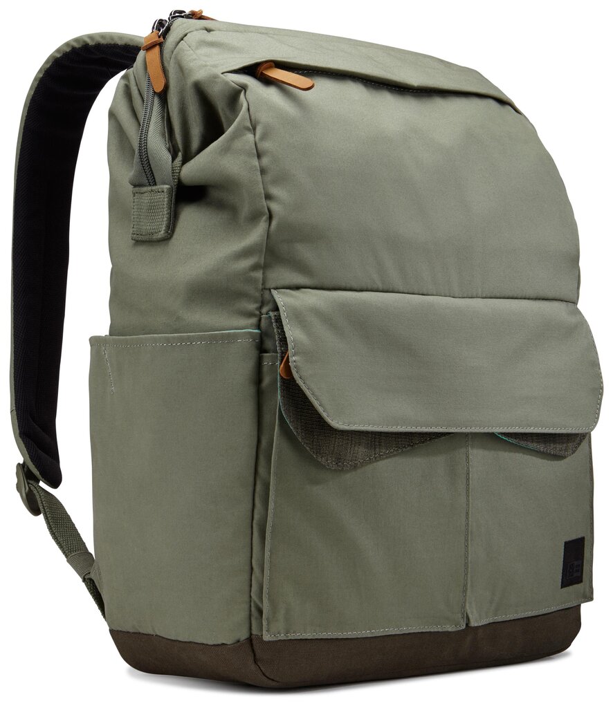 Case Logic LoDo Backpack 14 LODP-114 PETROL GREEN, Roheline hind ja info | Sülearvutikotid | kaup24.ee