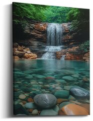 Maal Waterfall, vertical hind ja info | Seinapildid | kaup24.ee