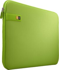 Case Logic Laps Sleeve 16 LAPS-116 LIME, Roheline hind ja info | Sülearvutikotid | kaup24.ee