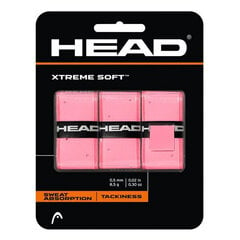 Обвязка для теннисной ракетки Head XTREMESOFT 0,5 mm (3 pcs): Цвет - Розовый цена и информация | Ракетки для настольного тенниса, чехлы и наборы | kaup24.ee