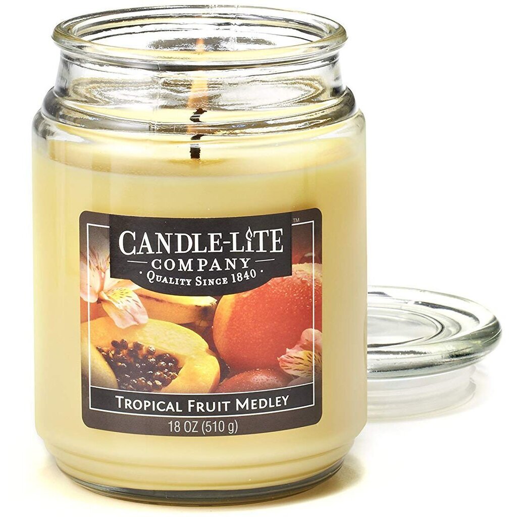 Lõhnaküünal Candle-lite Everyday Tropical Fruit Medley hind ja info | Küünlad, küünlajalad | kaup24.ee