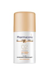 Kaitsev jumestuskreem Pharmaceris F Sun-Correction SPF50+ 30 ml, 02 Sand цена и информация | Пудры, базы под макияж | kaup24.ee