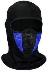 Balaclava, hingav mask mootorrattale, must hind ja info | Meeste sallid, mütsid ja kindad | kaup24.ee