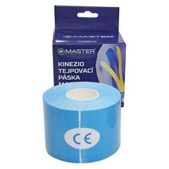 MASTER Kinesioloogia Teip 5 cm x 5 m Sinine цена и информация | Эспандеры | kaup24.ee