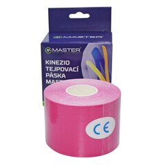 MASTER Kinesioloogia Teip 5 cm x 5 m Roosa цена и информация | Эспандеры | kaup24.ee