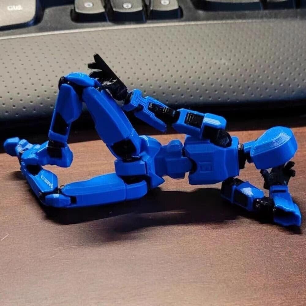 Tegevusfiguurid Titan13, Lucky Robot 13 tegevusfiguurid, 3D-prinditud mitme liigendiga liikuv robot-tegevusfiguur, näivrobot 13 tegevusfiguuriga Töölaua kaunistused Mängukingitused цена и информация | Pehmed mänguasjad | kaup24.ee