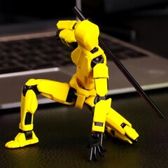 Tegevusfiguurid Titan13, Lucky Robot 13 tegevusfiguurid, 3D-prinditud mitme liigendiga liikuv robot-tegevusfiguur, näivrobot 13 tegevusfiguuriga Töölaua kaunistused Mängukingitused hind ja info | Pehmed mänguasjad | kaup24.ee