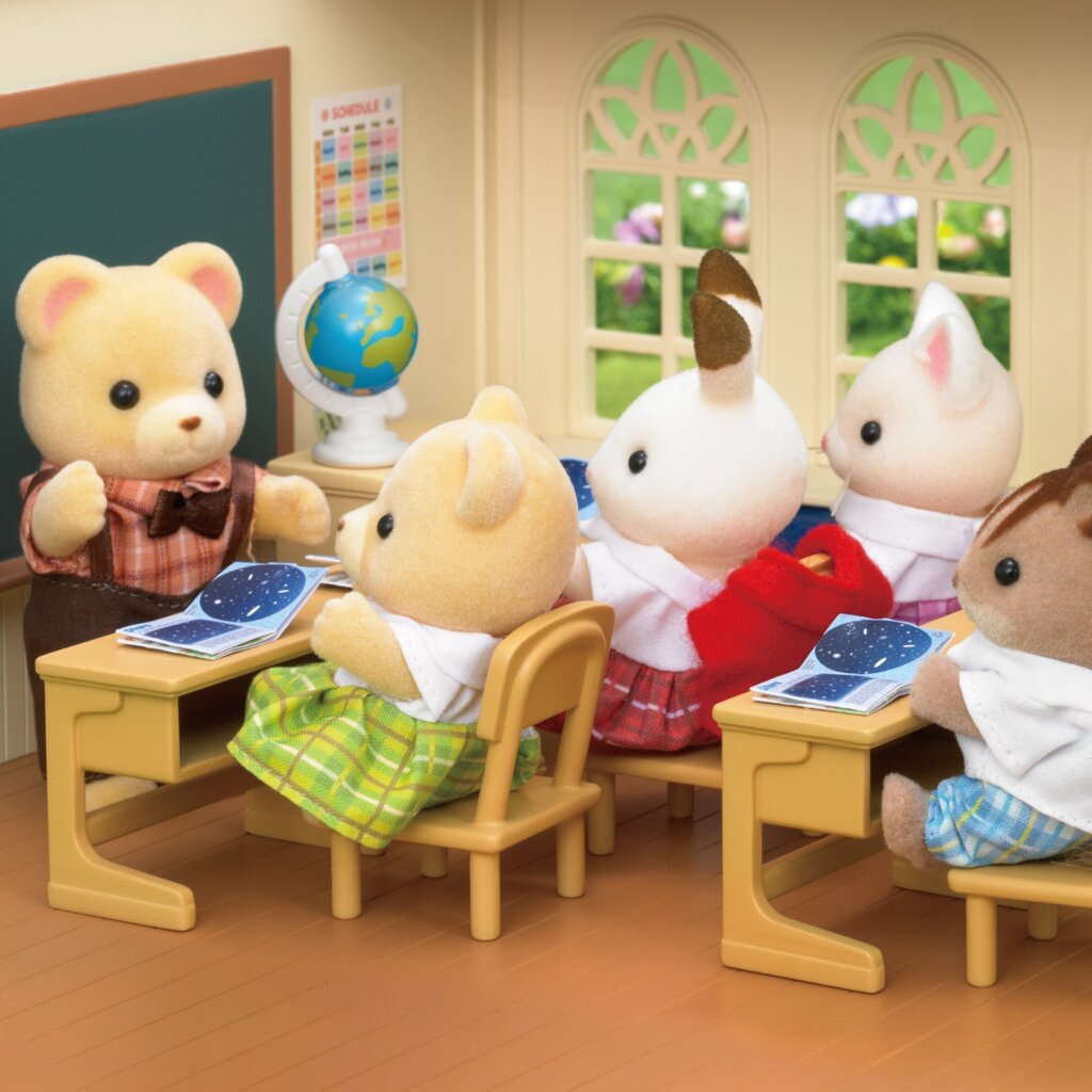 SYLVANIAN FAMILIES mängukomplekt Country Tree School hind ja info | Liivakastid, liiv ja mänguasjad | kaup24.ee