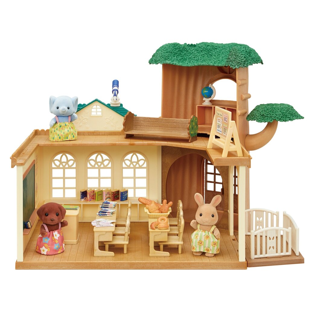 SYLVANIAN FAMILIES mängukomplekt Country Tree School hind ja info | Liivakastid, liiv ja mänguasjad | kaup24.ee