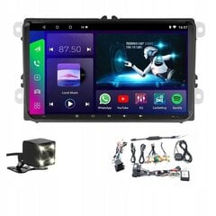 Farrot autoraadio 2 DIN 9 tolli ANDROID 13 puutetundlik ekraan 2/32GB GPS DAB CAN-BUS DSP Bluetooth WiFi tagurdamine Volkswagen Passat Golf Polo Skoda istmele + tahavaatekaamera hind ja info | Autoraadiod, multimeedia | kaup24.ee