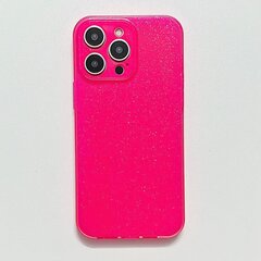 iPhone'i ümbris, Super Cute Vibrant Neoon Glitter Särav Bling Sparkly Glossy Girly Case, Vastupidav õhuke kaamera Aizsargmaciņš iPhone, Rozā цена и информация | Чехлы для телефонов | kaup24.ee