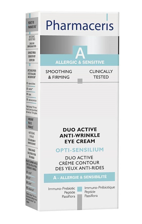 Silmaümbruskreem küpsele nahale Pharmaceris A Opti-Sensilium SPF10 15 ml hind ja info | Silmakreemid, seerumid | kaup24.ee