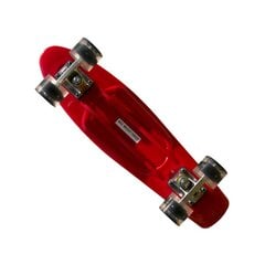 Mini Longboard - punane цена и информация | Скейтборды | kaup24.ee