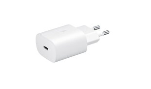 Adapter Samsung EP-TA800NBEGEU, valge цена и информация | Зарядные устройства для телефонов | kaup24.ee