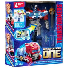 Трансформер MV8 Фигурка „Power Flip“ Optimus Prime, 25 см цена и информация | Игрушки для мальчиков | kaup24.ee