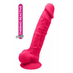 REAL LOVE DILDO WITH BALLS 7INCH FUCHSIA цена и информация | Фаллоимитаторы | kaup24.ee