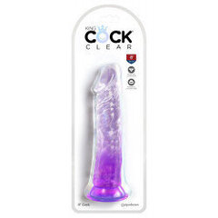 King Cock Purple 8 Purple цена и информация | Фаллоимитаторы | kaup24.ee