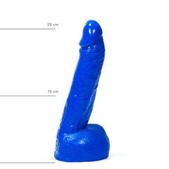 Dildo All Black All Blue ABB 11, sinine hind ja info | Dildod | kaup24.ee