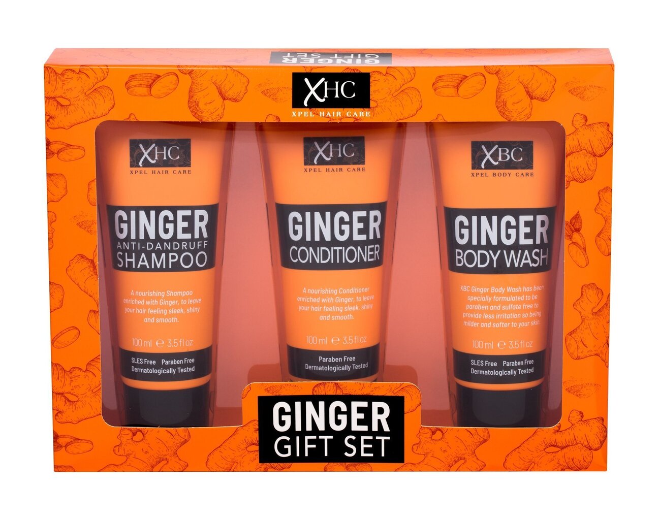 Komplekt naistele Xpel Ginger: juuste šampoon 100 ml + цена и информация | Šampoonid | kaup24.ee