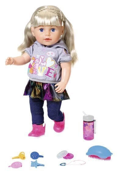 Nukk blond õde Zapf Baby Born ® Soft Touch, 824603, 43 cm цена и информация | Tüdrukute mänguasjad | kaup24.ee