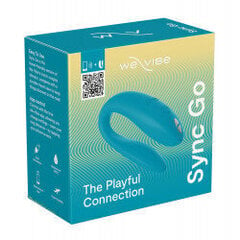 Vibraator paaridele We-Vibe Sync Go, sinine hind ja info | Vibraatorid | kaup24.ee