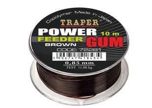 Power Feeder Gum Brown 10m 1.00mm 13kg hind ja info | Toidukausid loomadele | kaup24.ee