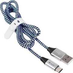 USB кабель Tracer TRAKBK46266 USB 2.0 Type C, A Male - C Male, 1 м цена и информация | Кабели и провода | kaup24.ee