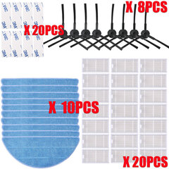 HEAP Filter Mop Riidest küljehari chuwi ilife v5s life v5 pro x5 V3L V5 V3S V3S pro V50 robottolmuimeja osad hind ja info | Tolmuimejate lisatarvikud | kaup24.ee