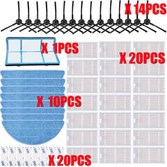 HEAP Filter Mop Riidest küljehari chuwi ilife v5s life v5 pro x5 V3L V5 V3S V3S pro V50 robottolmuimeja osad hind ja info | Tolmuimejate lisatarvikud | kaup24.ee