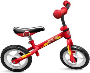 Балансный велосипед Stamp Sheet Молния Маквин (Cars 3), красный цена и информация | Балансировочные велосипеды | kaup24.ee