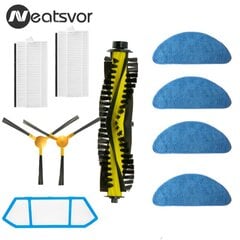 Hepa Filter Mopi põhihari Neatsvor X500 X520 X600 Pro Tesvor X500 T8 S6 Ikhose jaoks Loo NetBot S15 tolmuimeja varuosad цена и информация | Аксессуары для пылесосов | kaup24.ee