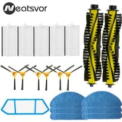 Hepa Filter Mopi põhihari Neatsvor X500 X520 X600 Pro Tesvor X500 T8 S6 Ikhose jaoks Loo NetBot S15 tolmuimeja varuosad цена и информация | Аксессуары для пылесосов | kaup24.ee