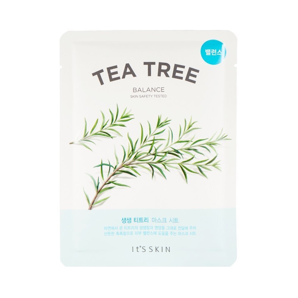 Niisutav leht näomask It's Skin Tea Tree 20 ml hind ja info | Näomaskid, silmamaskid | kaup24.ee