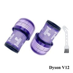 Pestava Hepa filtriüksuse asendusvaruosad Dyson V12 juhtmeta tolmuimeja tarvikute komplektid Detect Absolute Extra цена и информация | Аксессуары для пылесосов | kaup24.ee