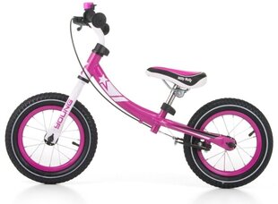 Балансировочный велосипедик Milly Mally Young, розовый, 2084 цена и информация | Балансировочные велосипеды | kaup24.ee