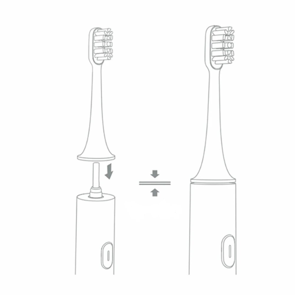 Elektriharjade otsad Oclean X/X Pro/Z1/F1/One/Air 2/SE, 2 tk, must (replacement) цена и информация | Elektrilised hambaharjad | kaup24.ee