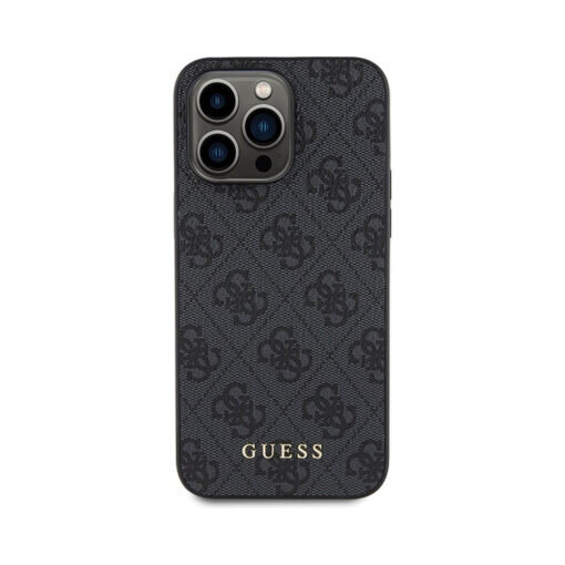 Originaal GUESS 4G Gold Logo iPhone 15 Pro Max (6,7″) - Hall цена и информация | Telefoni kaaned, ümbrised | kaup24.ee