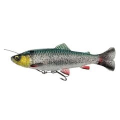 SavageGear 4D Line Thru Pulse Tail Trout 16см/51г/0,5-1,2м Зеленый Серебристый цена и информация | Воблеры, приманки, блесны | kaup24.ee