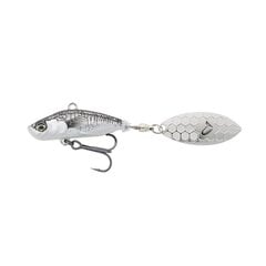 Lant SG 3D Sticklebait Tailspin 8cm/18g/2-6m Black Silver hind ja info | Landid, voblerid | kaup24.ee