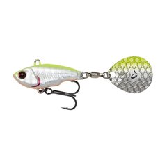 Lant SG Fat Tail Spin 6.5cm/16g/2-4m Lemon Back Flach hind ja info | Landid, voblerid | kaup24.ee